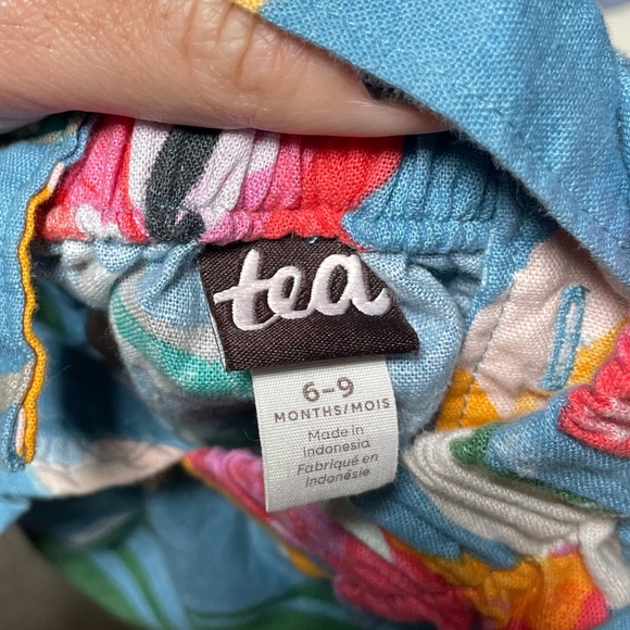 Tea Collection Ruffle Bubble Baby Romper - Picture 3 of 3